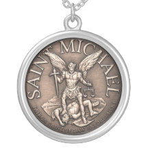 Pendent St Michael Anpassningsbar Halsband