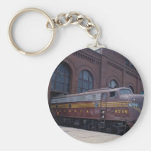 Pennsylvania järnväg EMD E-8 återställd i 1988, be Nyckelringar