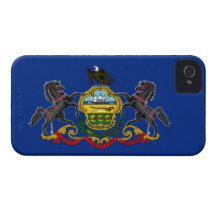 Pennsylvania statlig flagga Case-Mate iPhone 4 cases