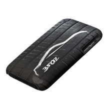 penseldrag 350Z med däckdäckmönster iPhone 3 Cover