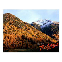 Pension Trofana Autumn postcard Postkarten