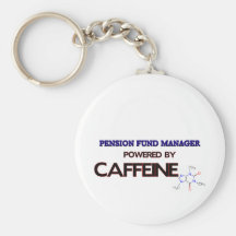 Pensionsfondchef som drivas av koffein nyckelringar