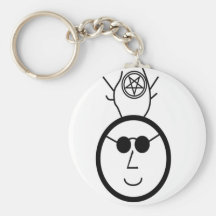 Pentagram Cernnunos Nyckelringar