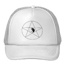 Pentagram Yin Yang Trucker Kepsar