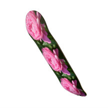 Peony Pink Rose Skate Board Decks