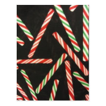 Pepparmintcandy canepinnar vykort