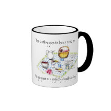 Perfekt mugg för präriepicknickkaffe