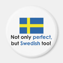 Perfekt svensk kylskåpsnagnet