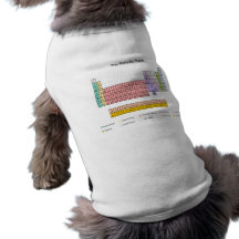 Periodiskt bord hund tee shirt