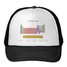 Periodiskt bord trucker keps