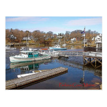 Perkins Cove, Maine - vykort