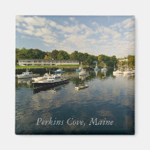 Perkins Cove, York, Maine magnet Kylskåpsnagnet