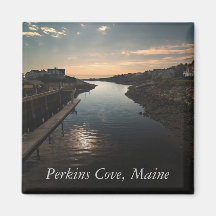 Perkins Cove, York, Maine    magnet Magneter