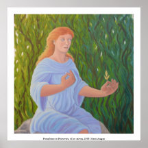 Persephone en Primavera Affisch