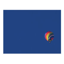 Pershing ballong Derby 2009 Vykort