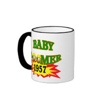 Person född under en baby boomfödelsedaggåvor råna kaffe mugg