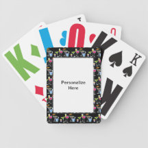PERSONALIZABLE-COCTAILEXPONERINGSGLAS SOM LEKER KO KORTLEK