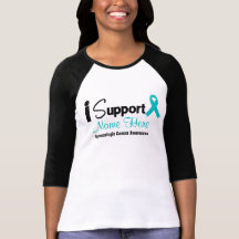 Personifiera mig stöttar Gynecologic cancermedvete T Shirts