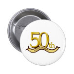 Personifierad 50th årsdaggåva nål