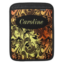 Personifierad guld- Carp iPad Sleeve