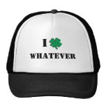 Personifierad I-Shamrock [kärlek] Baseball Hat