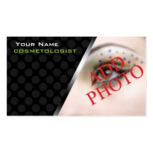 Personlig BusinessCards för Makeupkonstnärer Visit Kort