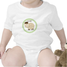 Personlig för neutralt för grönt för BaaBaafår Tee Shirt