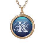 Personlig Monogram Hängsmycke