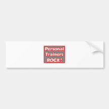 Personlig tränaresten! bildekal