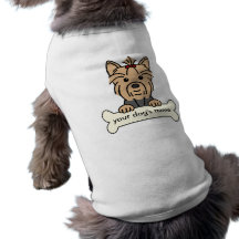 Personlig Yorkie Hund T-shirts