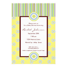 Personligbaby showerinbjudan