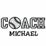 Personligbaseballlagledare Broderad Tröja