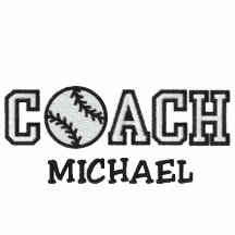 Personligbaseballlagledare Broderad Tröja