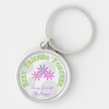 Personligbästa vänför evigt Keychain Nyckel Ringar