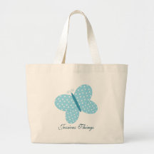 Personligfjärilstotot hänger lös tote bags