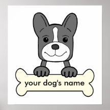 Personligfranskbulldogg Affisch