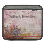 Personliglilan virvlar runt Rickshawipad sleeve