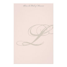 PersonligMonogrambrevpapper