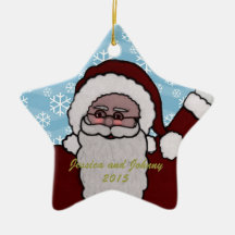 PersonligSanta prydnad Jul Dekorationer