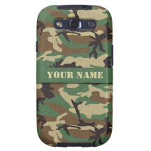 Personligskogsmark Camo Galaxy S3 Skydd