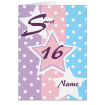 Personligsweet sixteen Inbjudan-Skräddarsy Kort