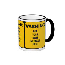 Personligvarning undertecknar kaffe muggar