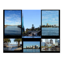 Perth western Australien vykort