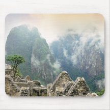 Peru Machu Picchu, den forntida borttappada staden Musmattor