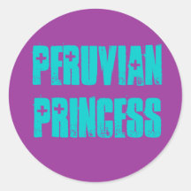 PERUANSK PRINCESS KLISTERMÄRKE