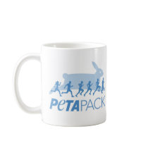 PETA-packemugg muggar