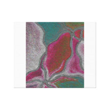 Petal Sträckta Canvas Tryck