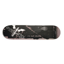 Peterson i vårt bloddäck anpassad skate board