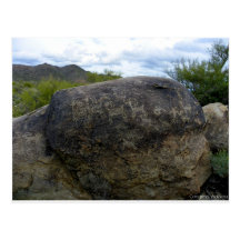 Petroglyphområde Vykort