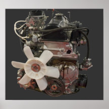 Petrolmotor Print
